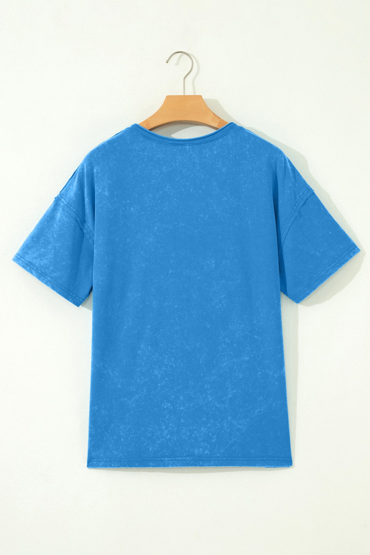 Sachet Pink Cotton Mineral Wash T Shirt