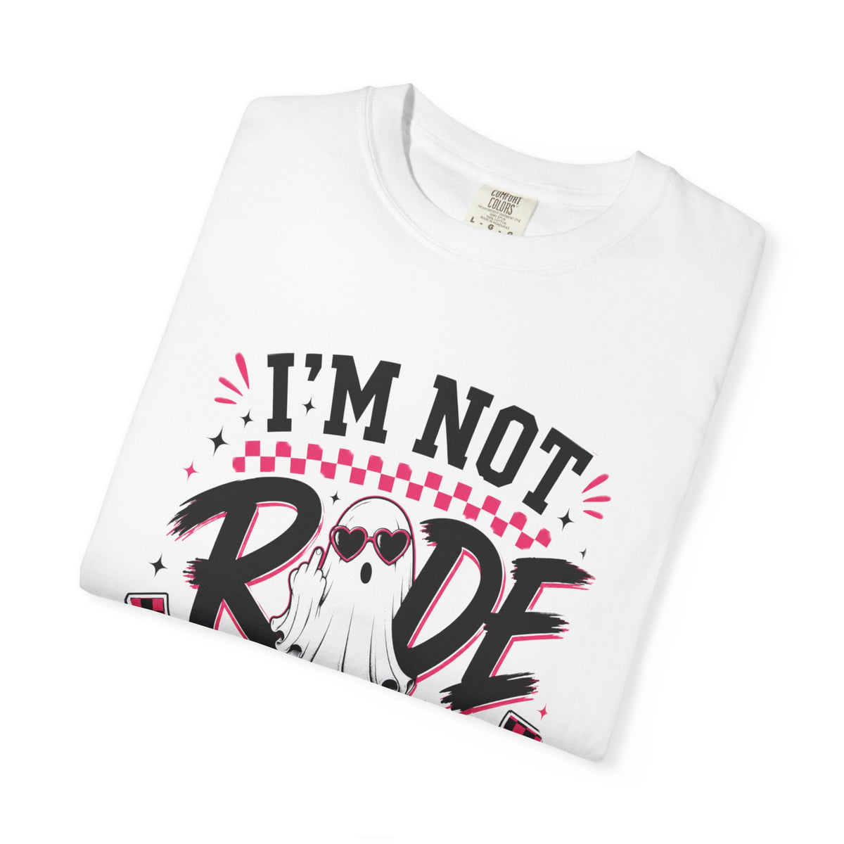 I’m Not Rude, I’m Honest Funny Ghost Graphic Tee