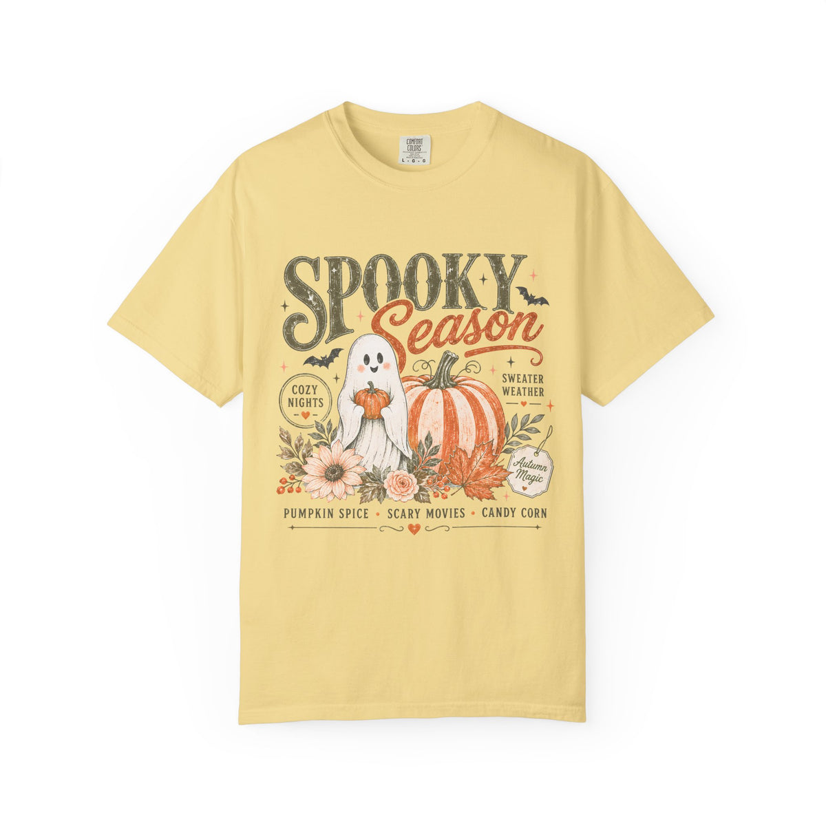 Spooky Season Essentials Vintage Halloween Graphic Tee