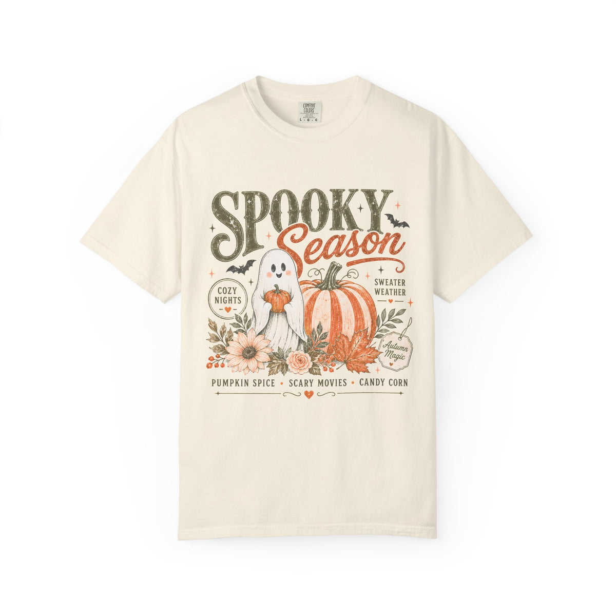 Spooky Season Essentials Vintage Halloween Graphic Tee