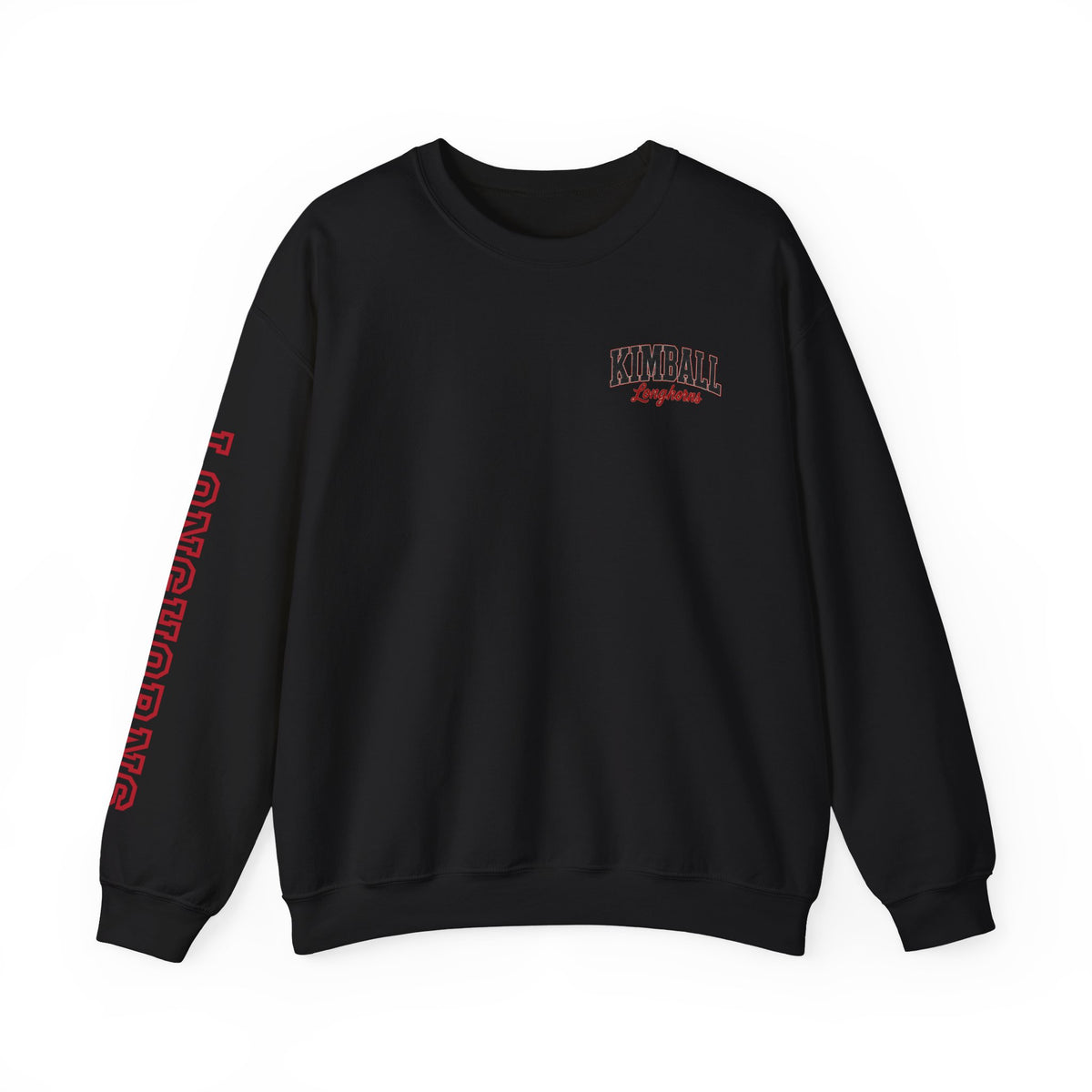Kimball Longhorns Volleyball Mom Graphic Sweatshirt