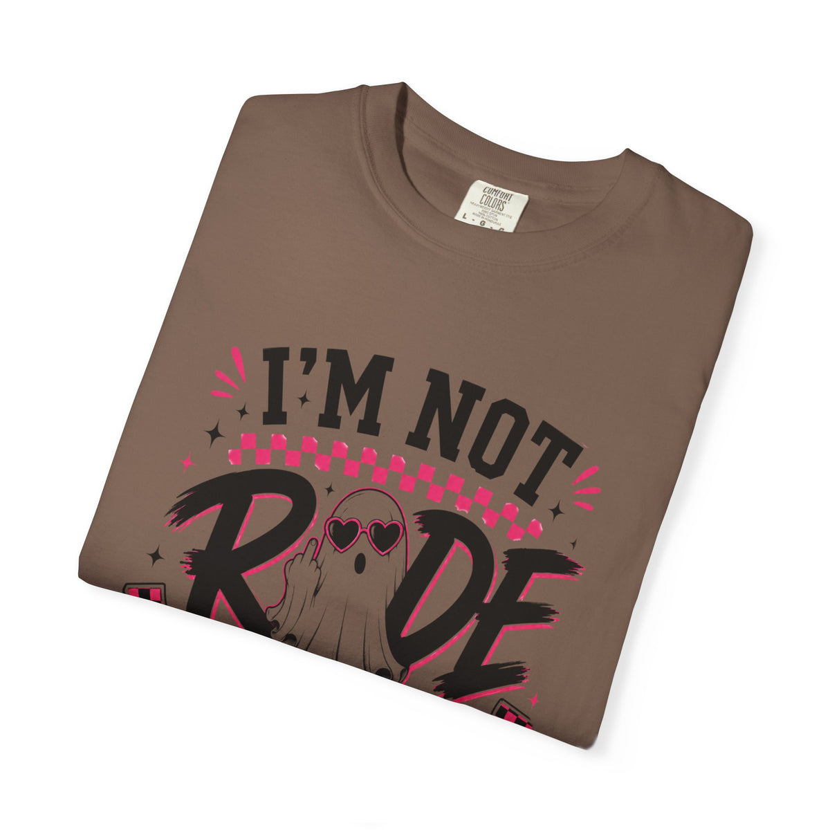I’m Not Rude, I’m Honest Funny Ghost Graphic Tee
