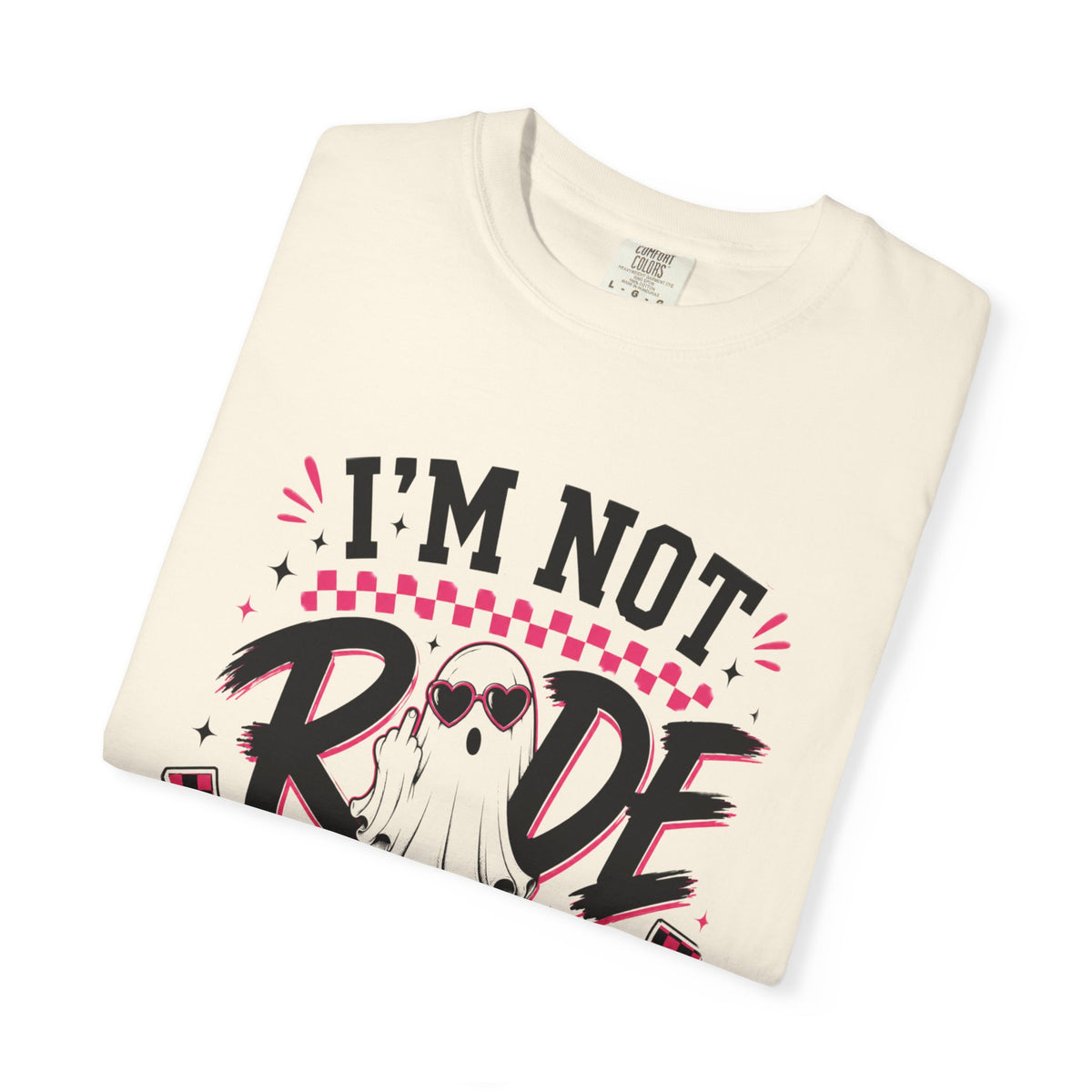 I’m Not Rude, I’m Honest Funny Ghost Graphic Tee
