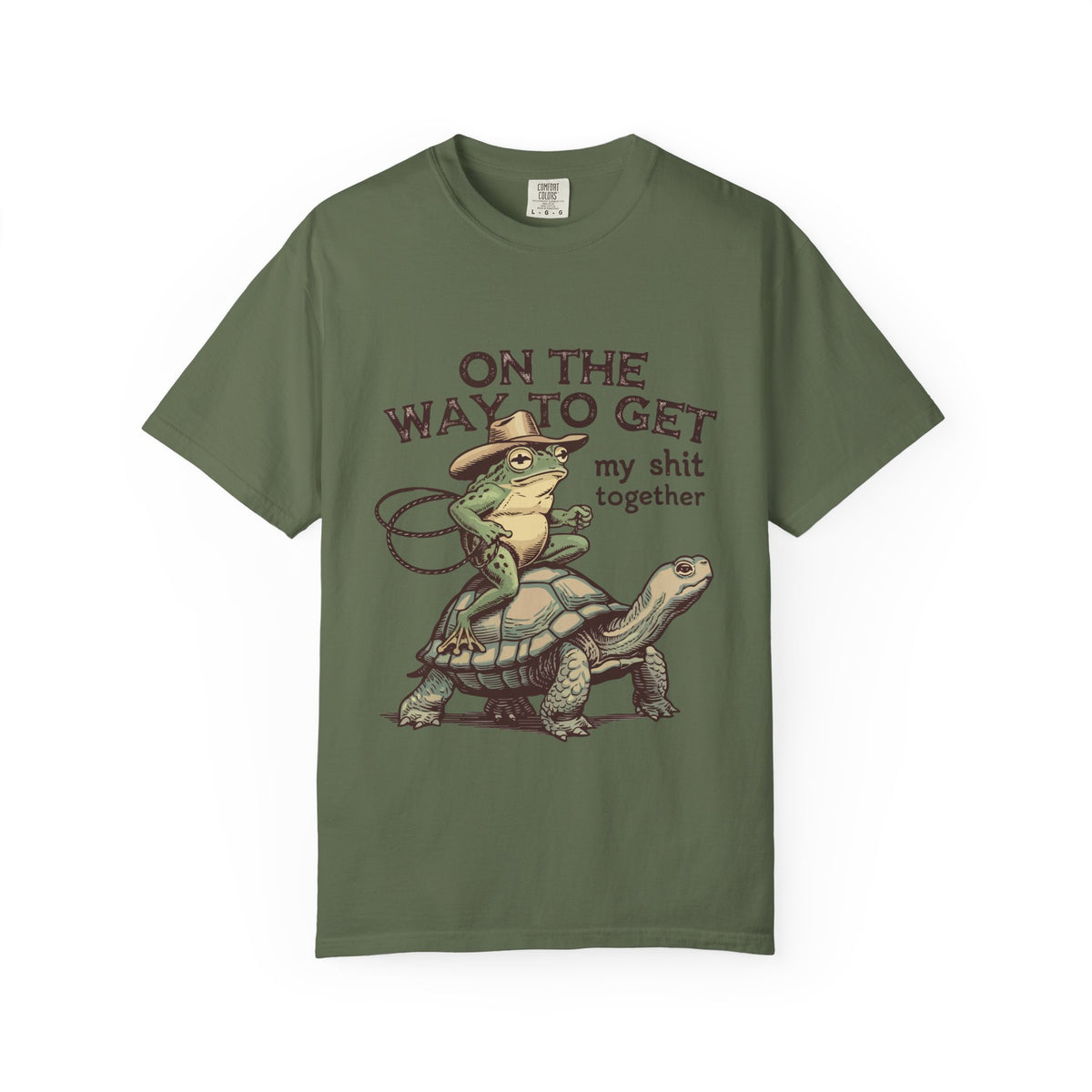 On My Way to Get My Sh*t Together Funny Western Graphic Tee