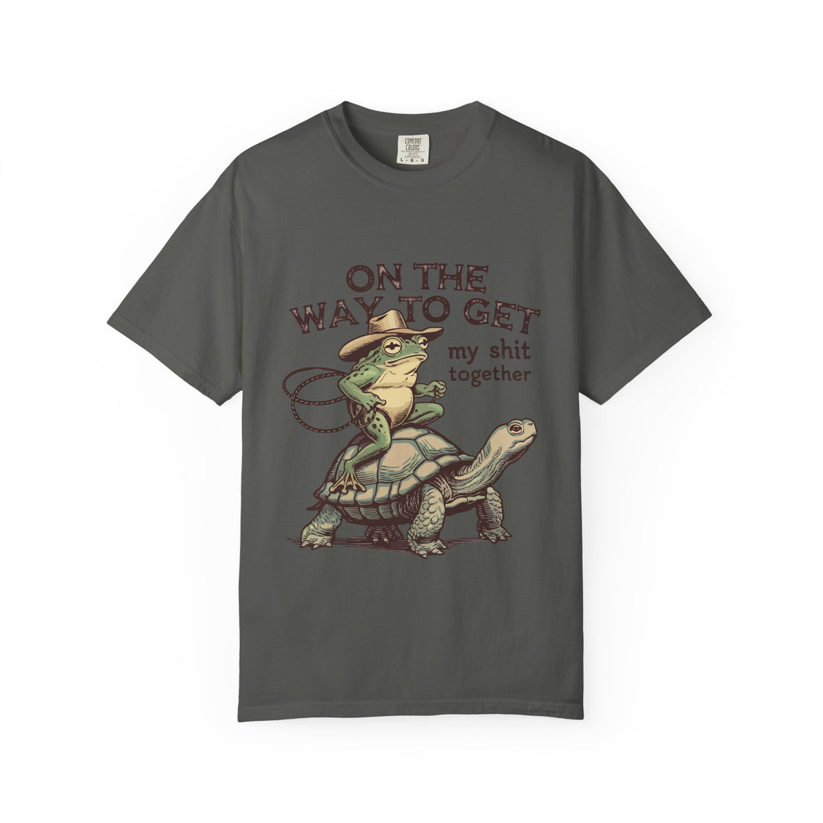 On My Way to Get My Sh*t Together Funny Western Graphic Tee
