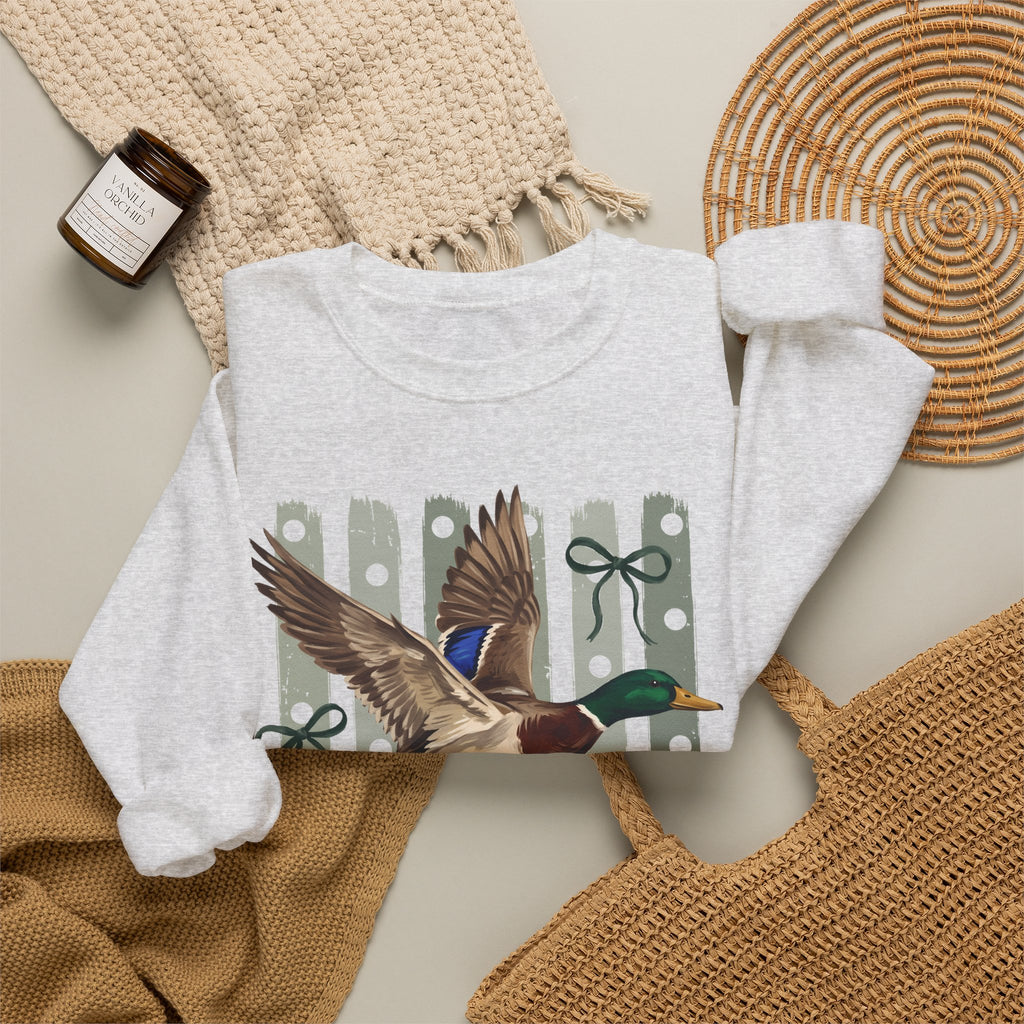 Mama Mallard & Bows Graphic Sweatshirt