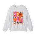 Spooky Season Retro Pumpkin Graphic Sweatshirt