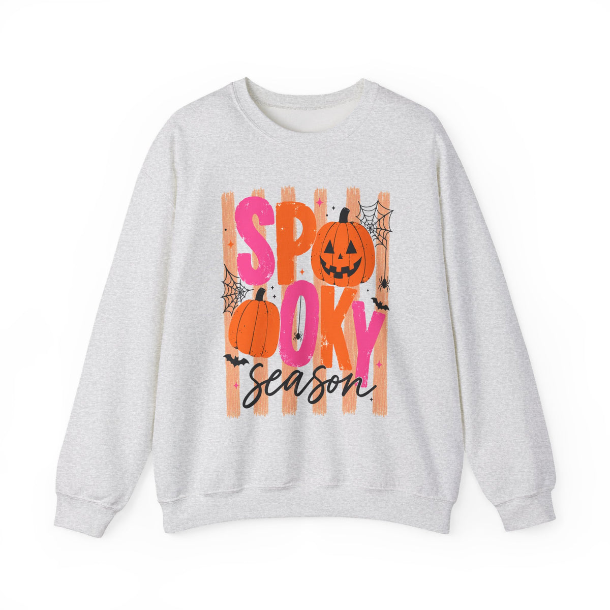 Spooky Season Retro Pumpkin Graphic Sweatshirt