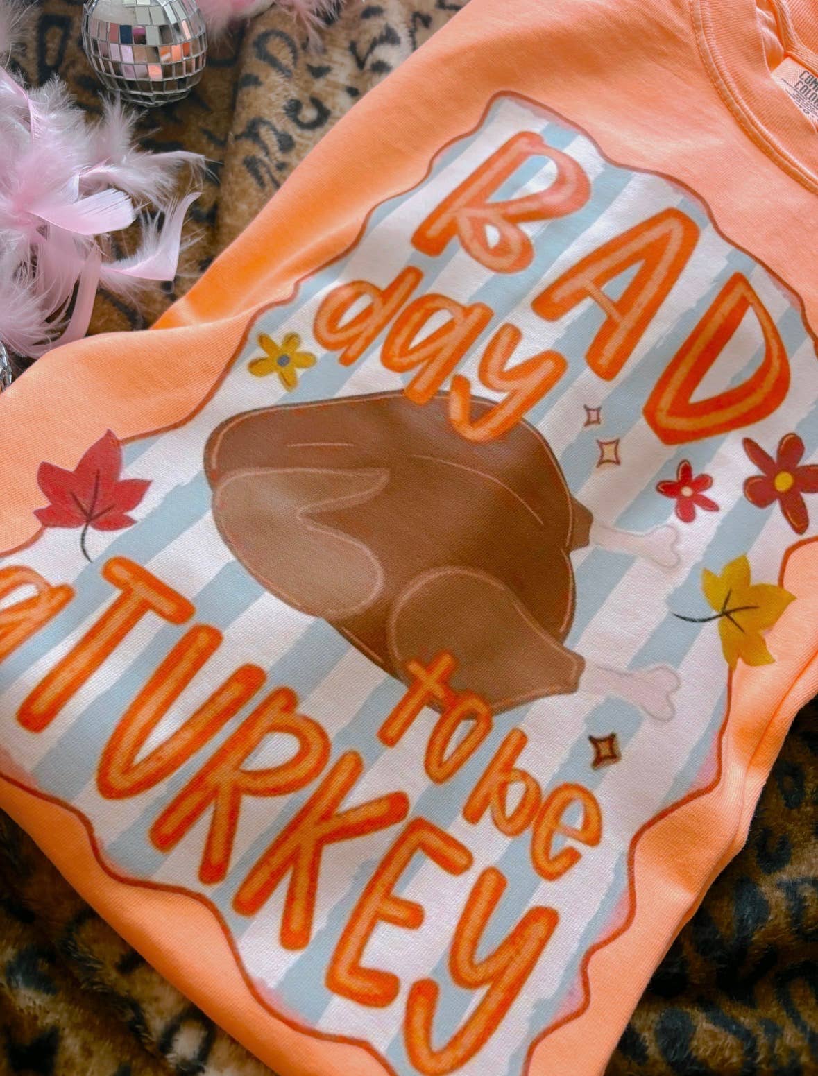 Bad Day to Be a Turkey Graphic Tee
