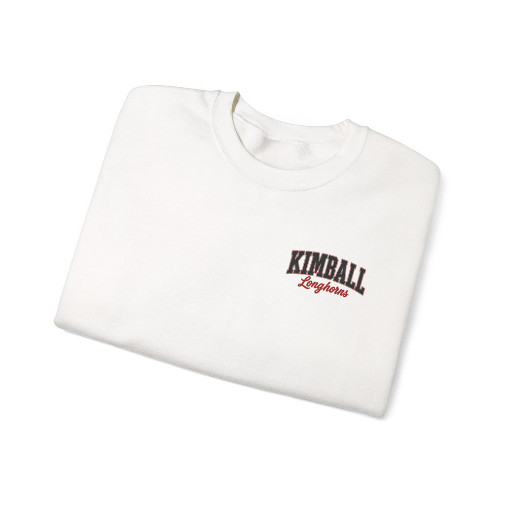 Kimball Longhorns Volleyball Mom Graphic Sweatshirt