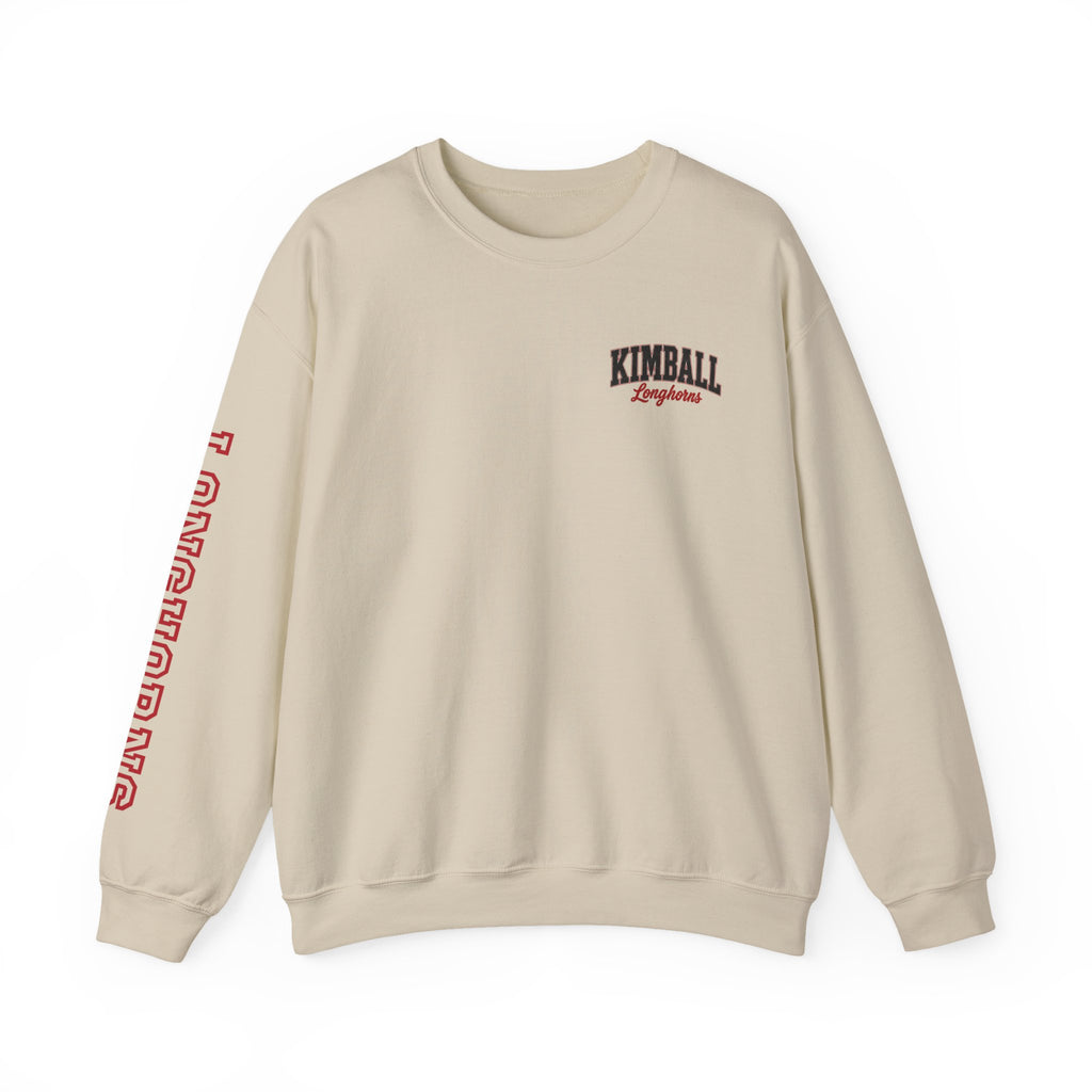 Kimball Longhorns Volleyball Mom Graphic Sweatshirt