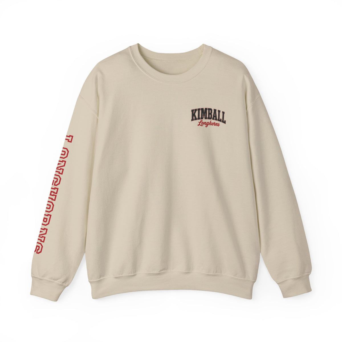 Kimball Longhorns Volleyball Mom Graphic Sweatshirt