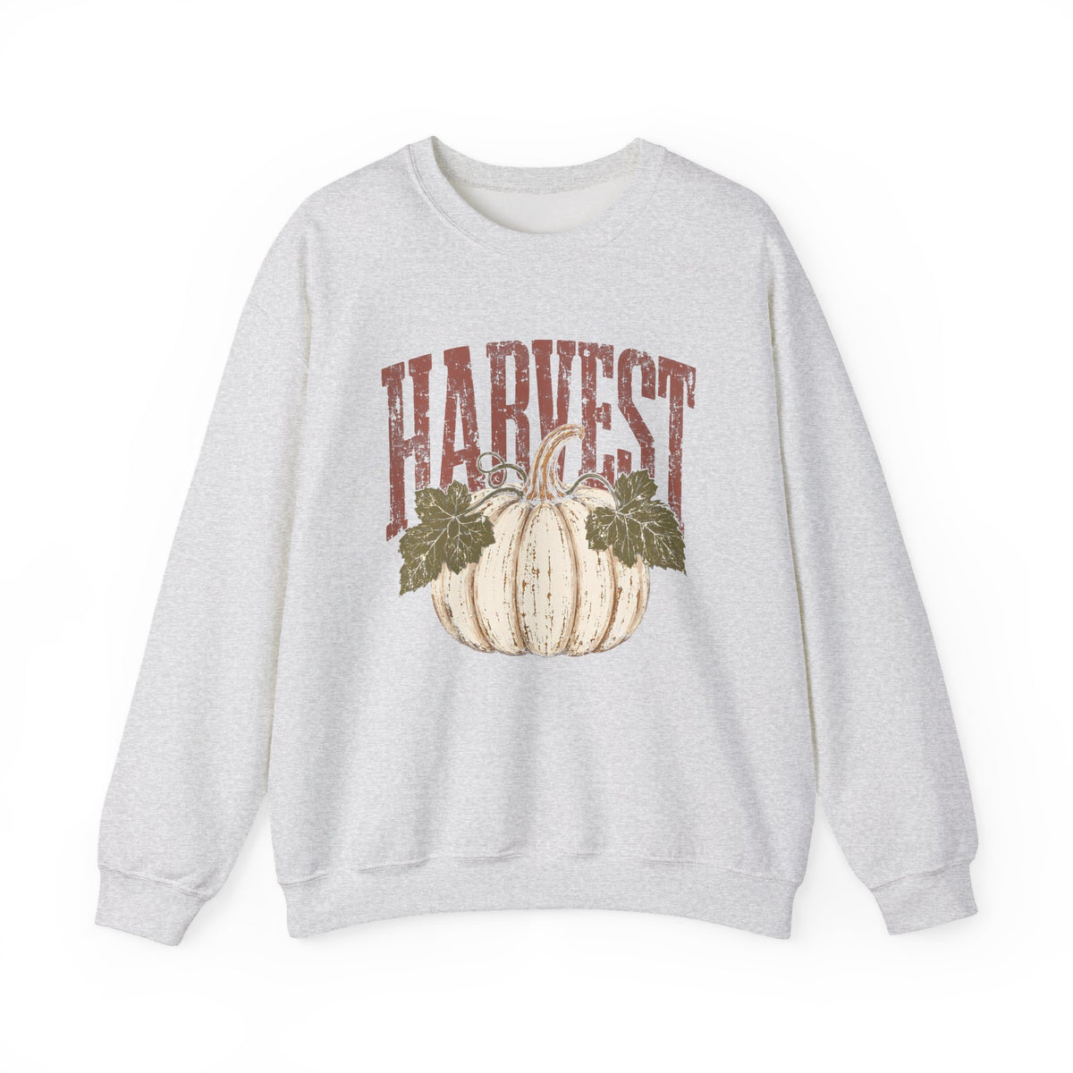 Vintage Harvest Pumpkin Crewneck Sweatshirt