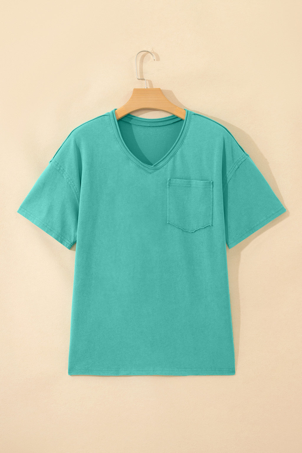 Sachet Pink Cotton Mineral Wash T Shirt