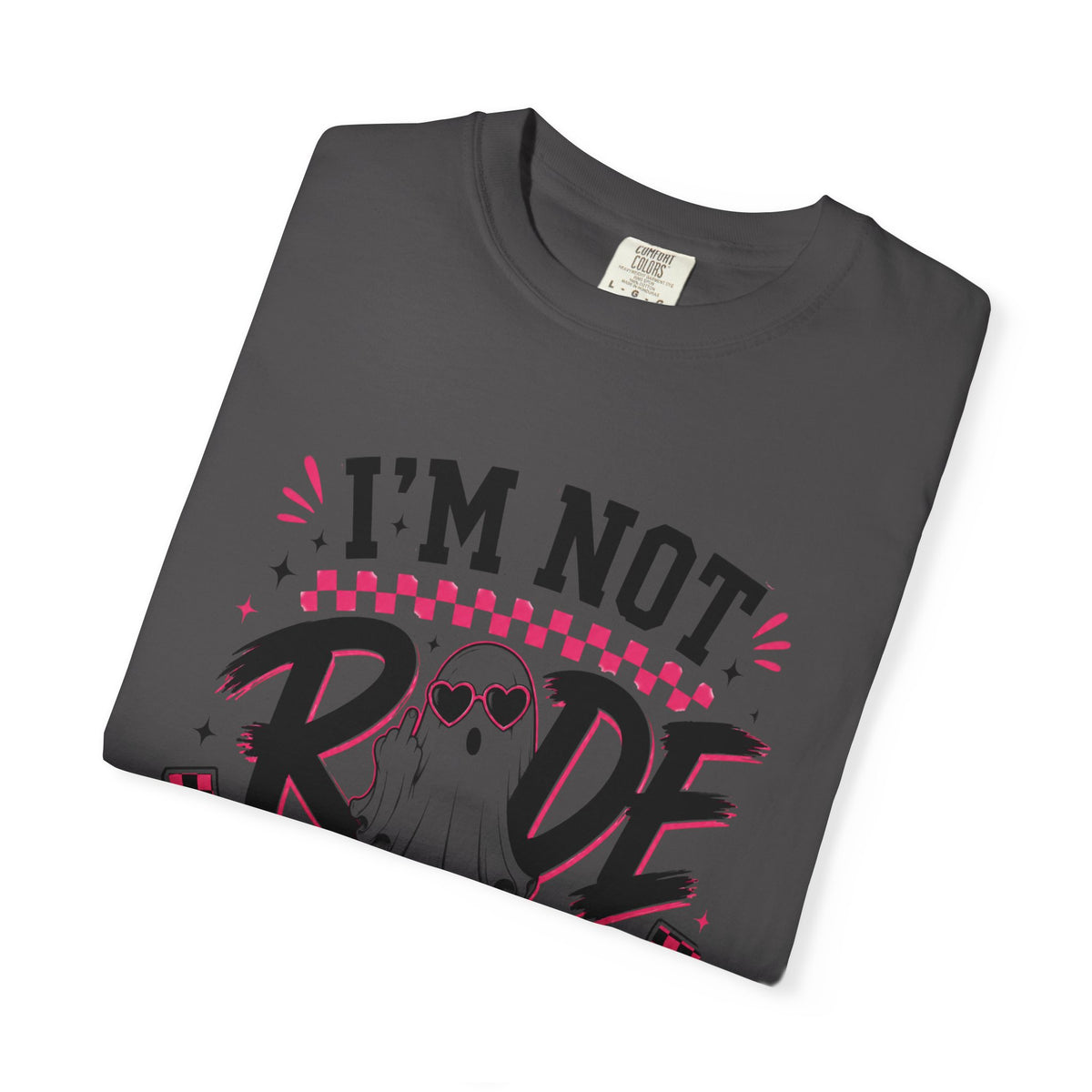 I’m Not Rude, I’m Honest Funny Ghost Graphic Tee