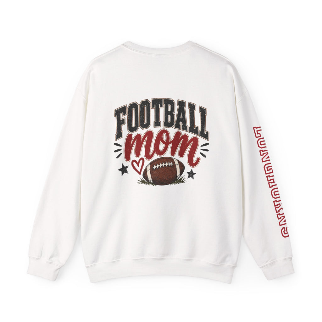 Copy of Volleyball Mom Crewneck Sweatshirt – 'Kimball Longhorns' Sleeve Design