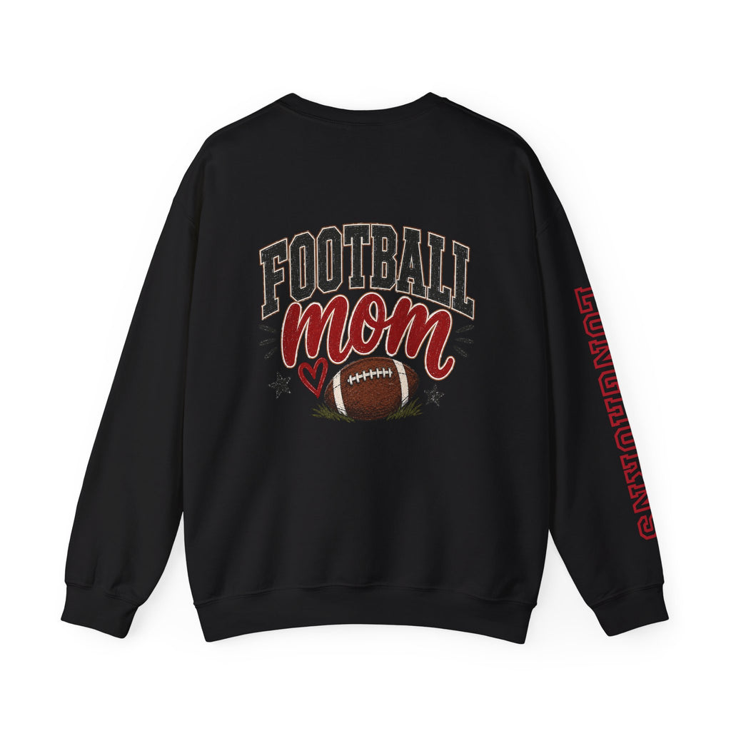 Copy of Volleyball Mom Crewneck Sweatshirt – 'Kimball Longhorns' Sleeve Design