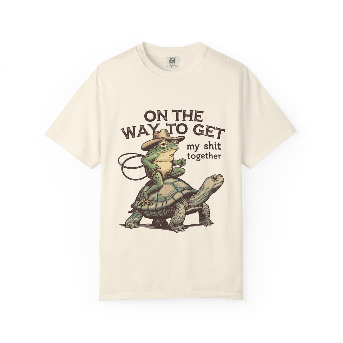 On My Way to Get My Sh*t Together Funny Western Graphic Tee