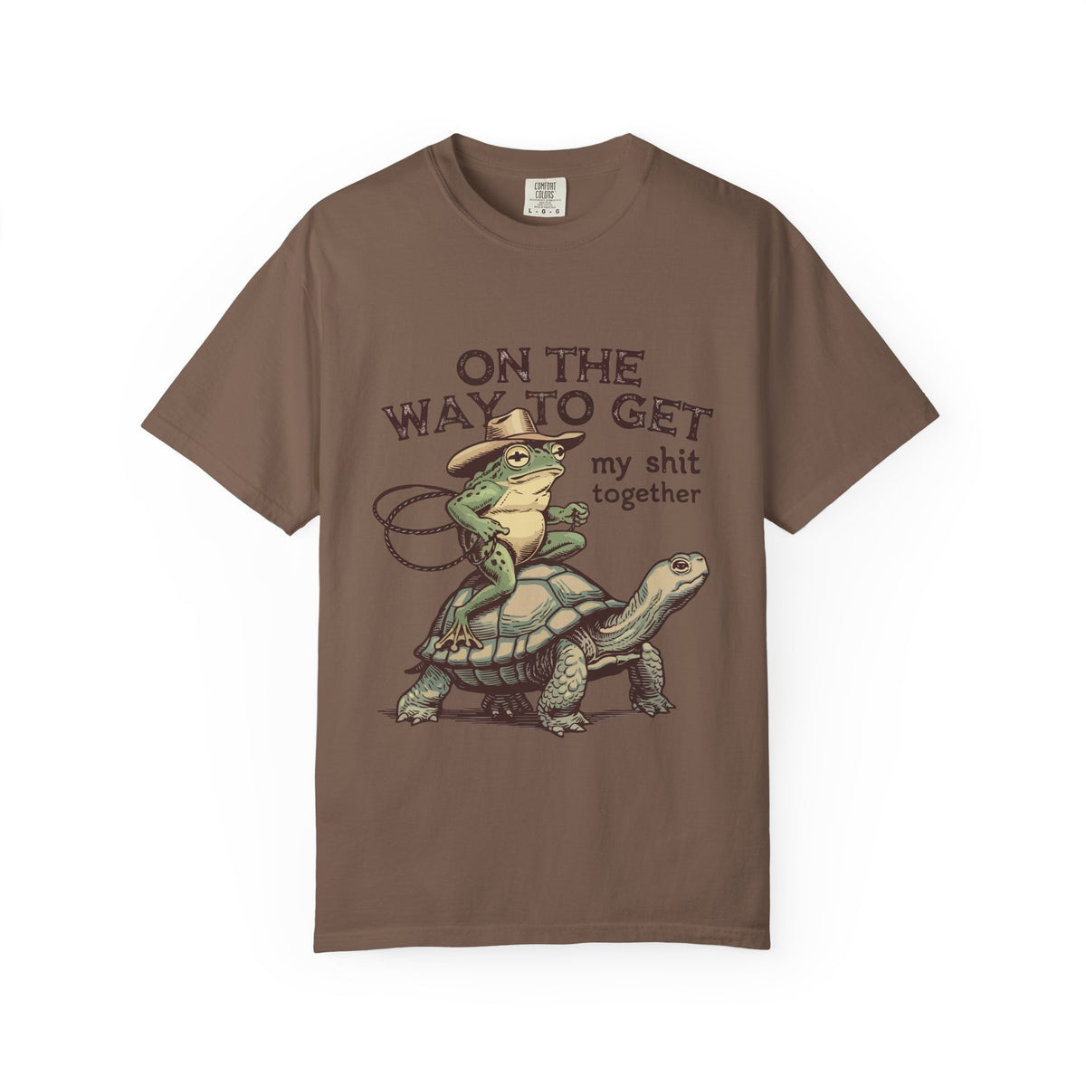 On My Way to Get My Sh*t Together Funny Western Graphic Tee