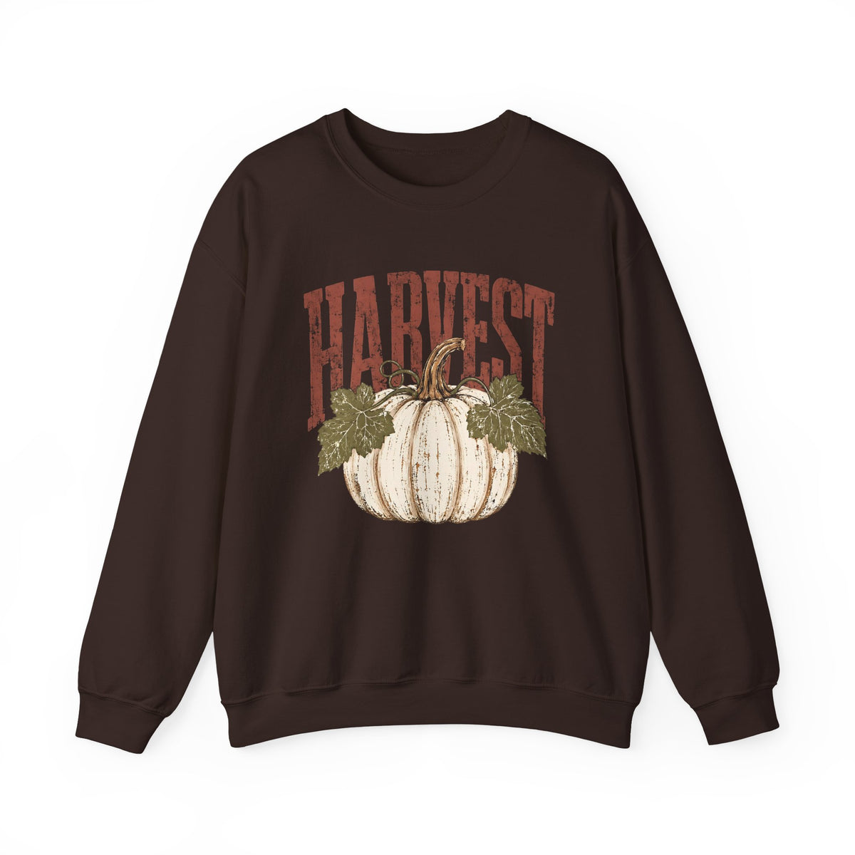 Vintage Harvest Pumpkin Crewneck Sweatshirt