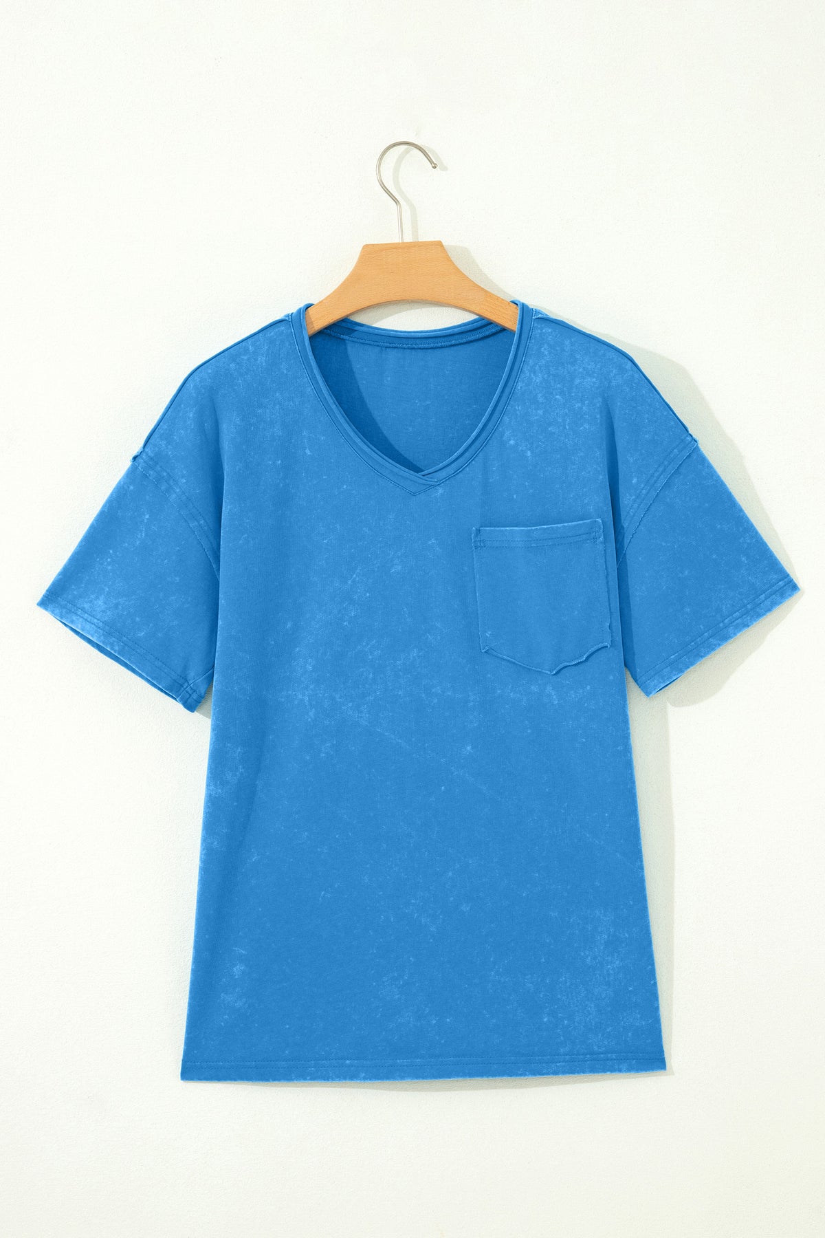 Sachet Pink Cotton Mineral Wash T Shirt