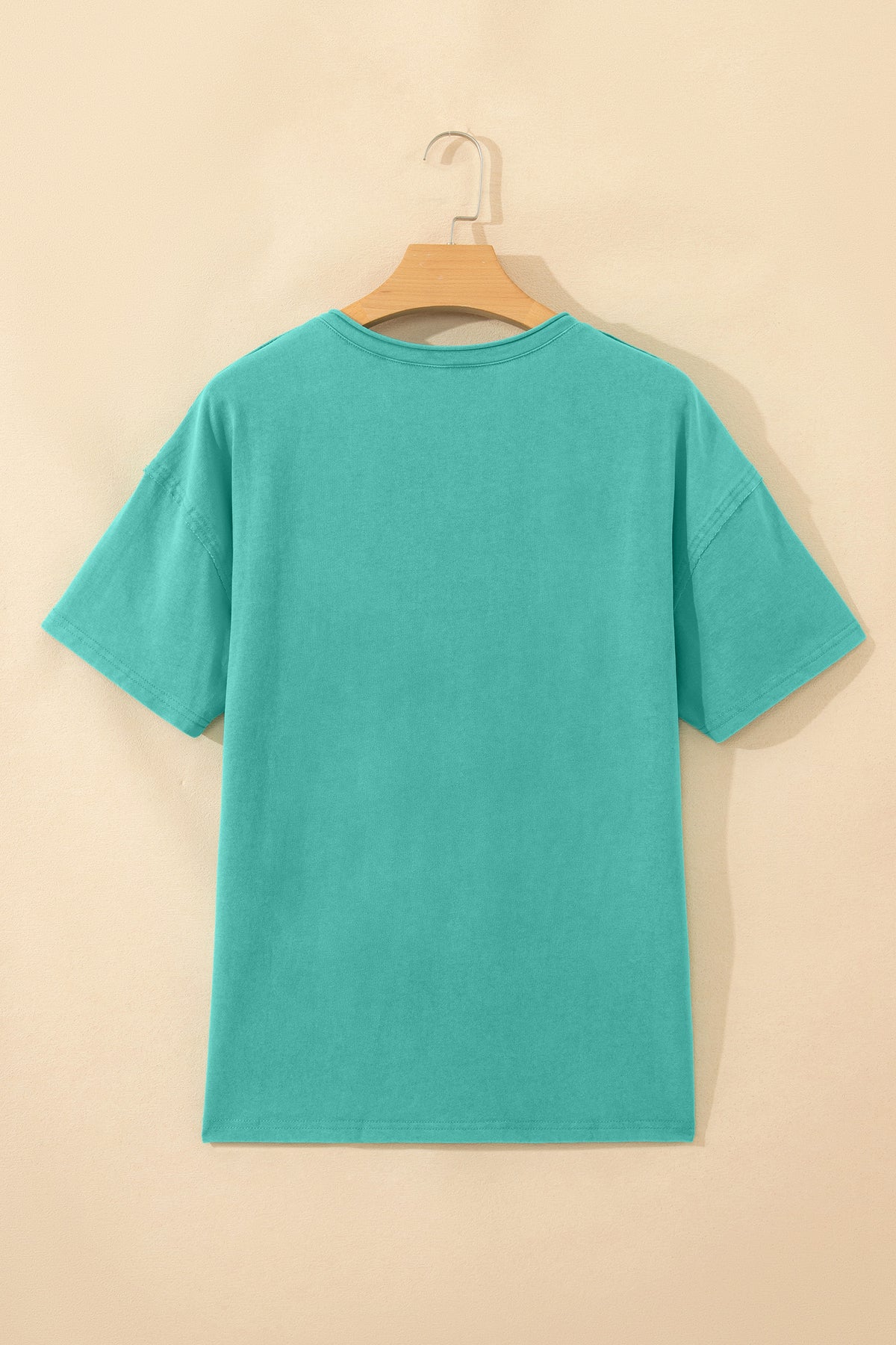 Sachet Pink Cotton Mineral Wash T Shirt